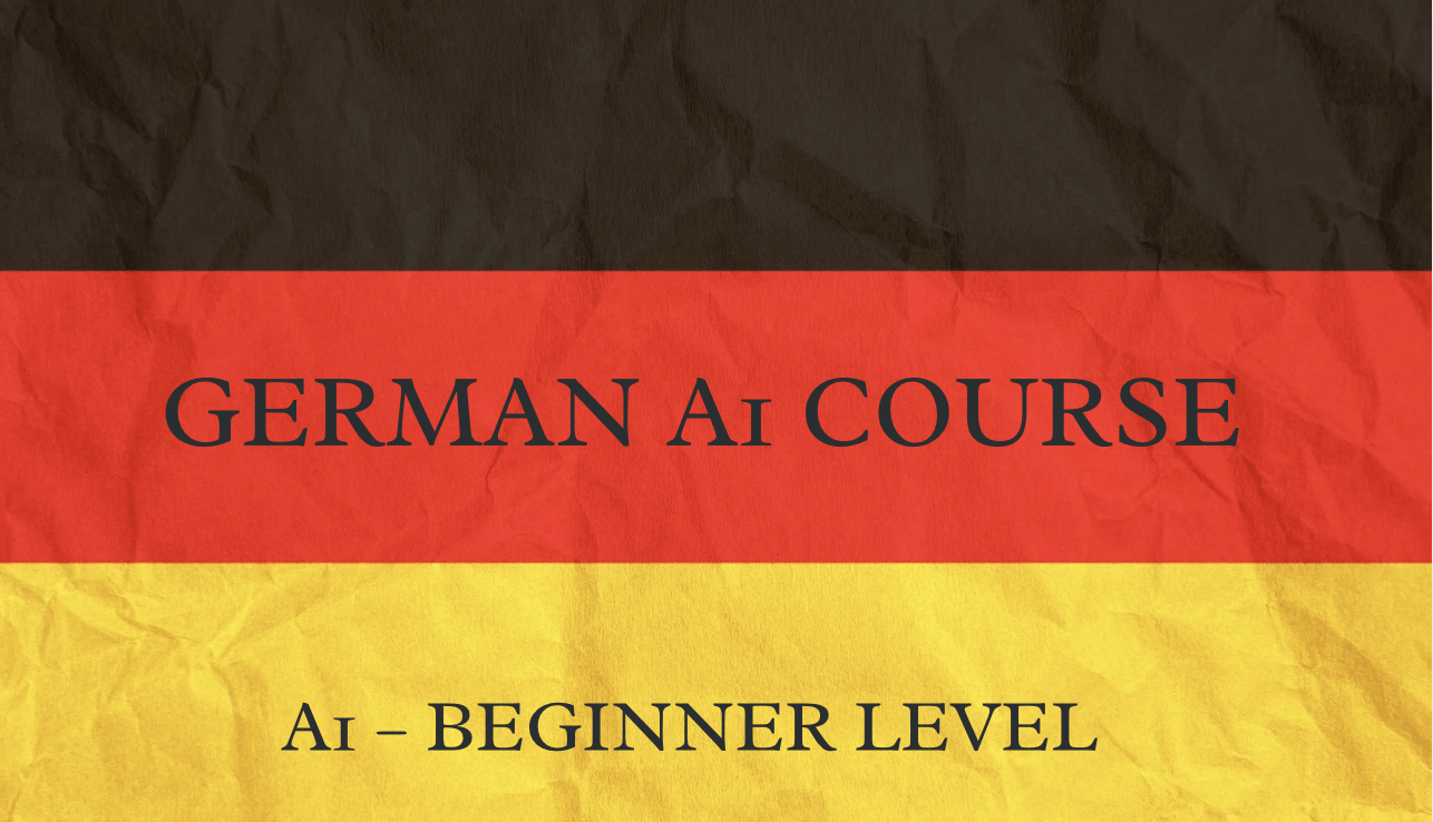 A1 Course Learn German Beginner Level Germanshala